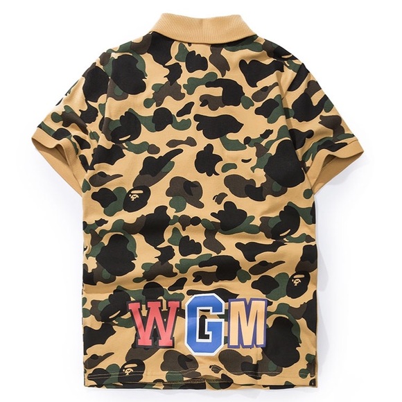 Bape collared shirt Clearance